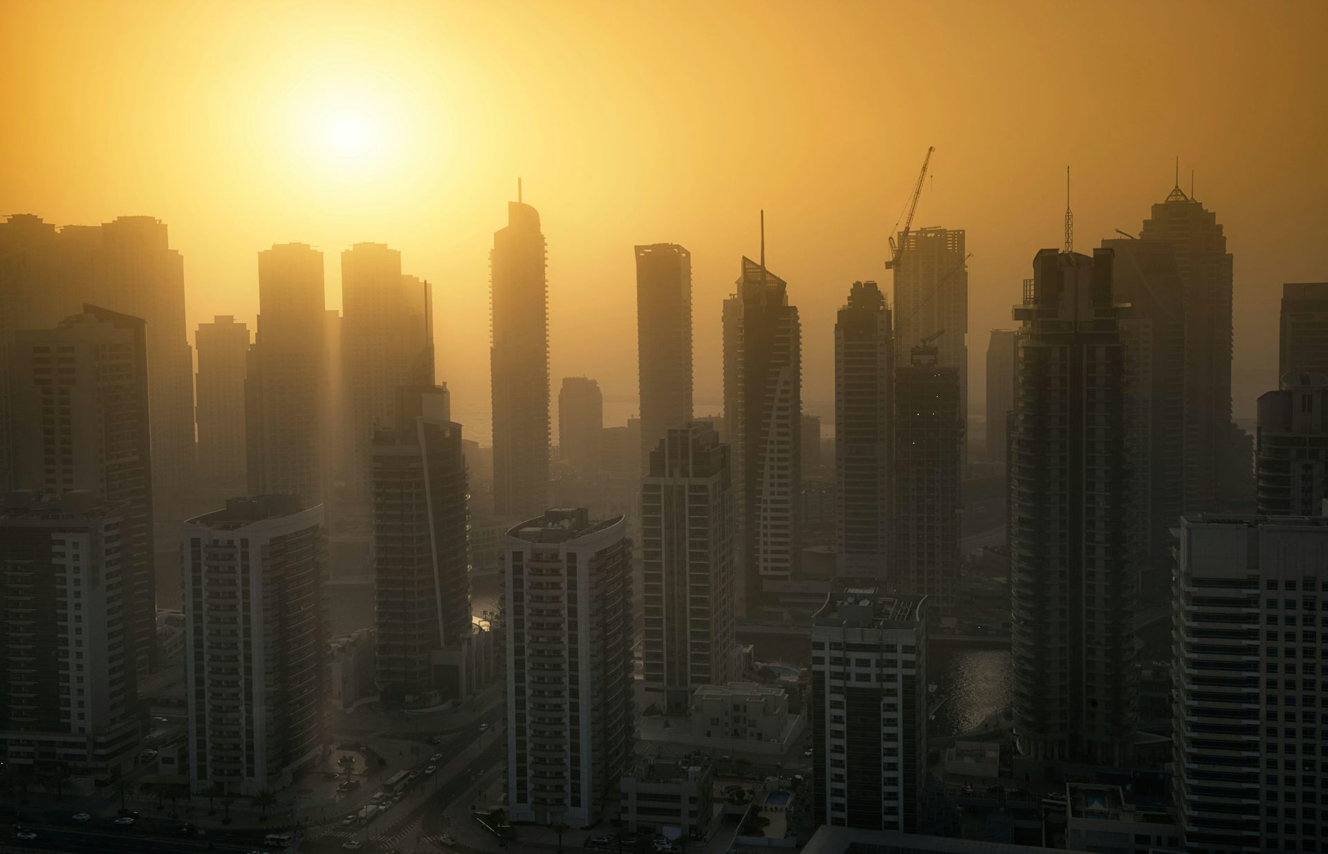 Dubai’s tourist economy will be difficult to sustain as the climate crisis intensifies. Andrew Deer/Alamy Stock Photo